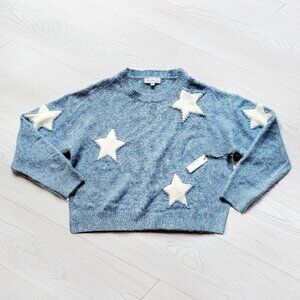 NWT Threaded Leaf Star Sweater Size XL